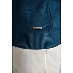 Ανδρικό Πλεκτό Navy & Green