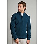 Ανδρικό Πλεκτό Navy & Green
