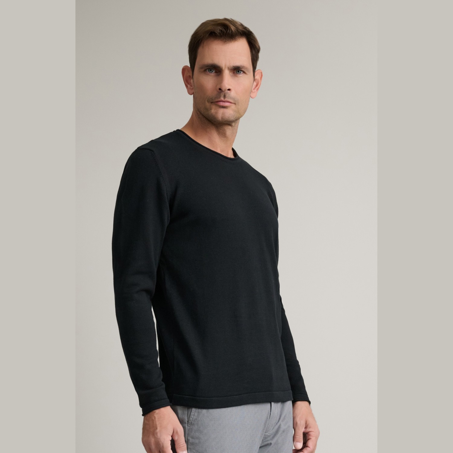 Unisex Βαμβακερή Πλεκτή Μπλούζα με Λαιμόκοψη NAVY & GREEN Unisex Βαμβακερή Πλεκτή Μπλούζα με Λαιμόκοψη NAVY & GREEN
