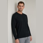 Unisex Βαμβακερή Πλεκτή Μπλούζα με Λαιμόκοψη NAVY & GREEN Unisex Βαμβακερή Πλεκτή Μπλούζα με Λαιμόκοψη NAVY & GREEN