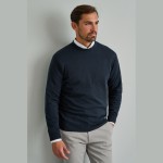 Unisex Πλεκτό με Στρογγυλή Λαιμόκοψη NAVY & GREEN Unisex Πλεκτό με Στρογγυλή Λαιμόκοψη NAVY & GREEN