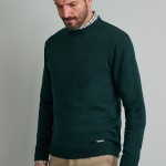 Unisex Πλεκτό με Στρογγυλή Λαιμόκοψη NAVY & GREEN