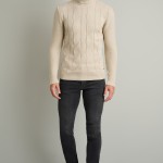 Unisex Πλεκτό Βαμβακερό Ζιβάγκο NAVY & GREEN Unisex Πλεκτό Βαμβακερό Ζιβάγκο NAVY & GREEN