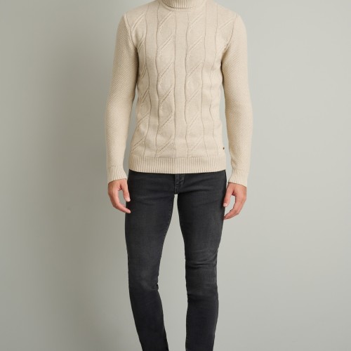 Unisex Πλεκτό Βαμβακερό Ζιβάγκο NAVY & GREEN Unisex Πλεκτό Βαμβακερό Ζιβάγκο NAVY & GREEN