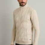 Unisex Πλεκτό Βαμβακερό Ζιβάγκο NAVY & GREEN Unisex Πλεκτό Βαμβακερό Ζιβάγκο NAVY & GREEN