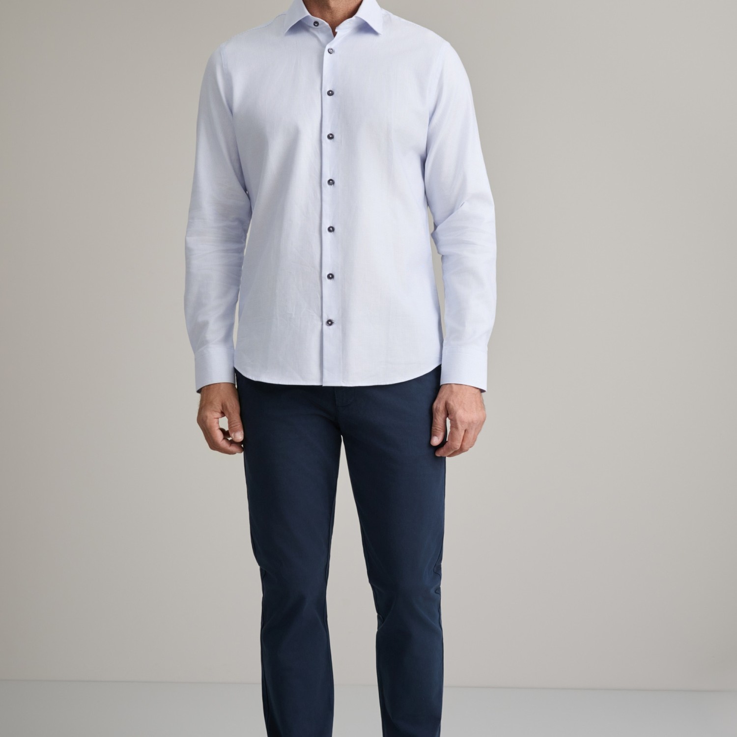 Unisex Πουκάμισο Comfort Fit NAVY & GREEN