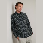 Unisex Καρό Πουκάμισο Comfort Fit NAVY & GREEN Unisex Καρό Πουκάμισο Comfort Fit NAVY & GREEN