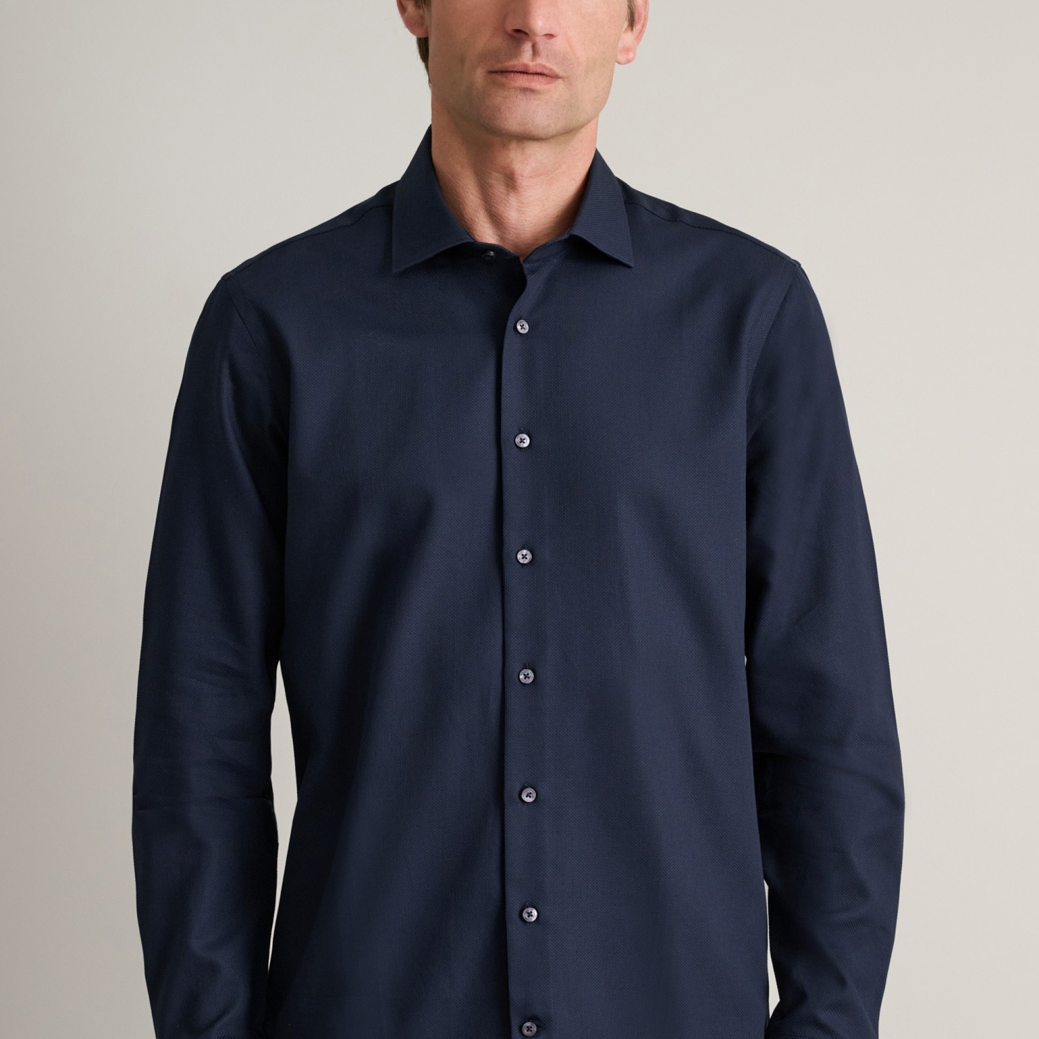 Unisex Πουκάμισο Comfort Fit με Μακρύ Μανίκι NAVY & GREEN Unisex Πουκάμισο Comfort Fit με Μακρύ Μανίκι NAVY & GREEN