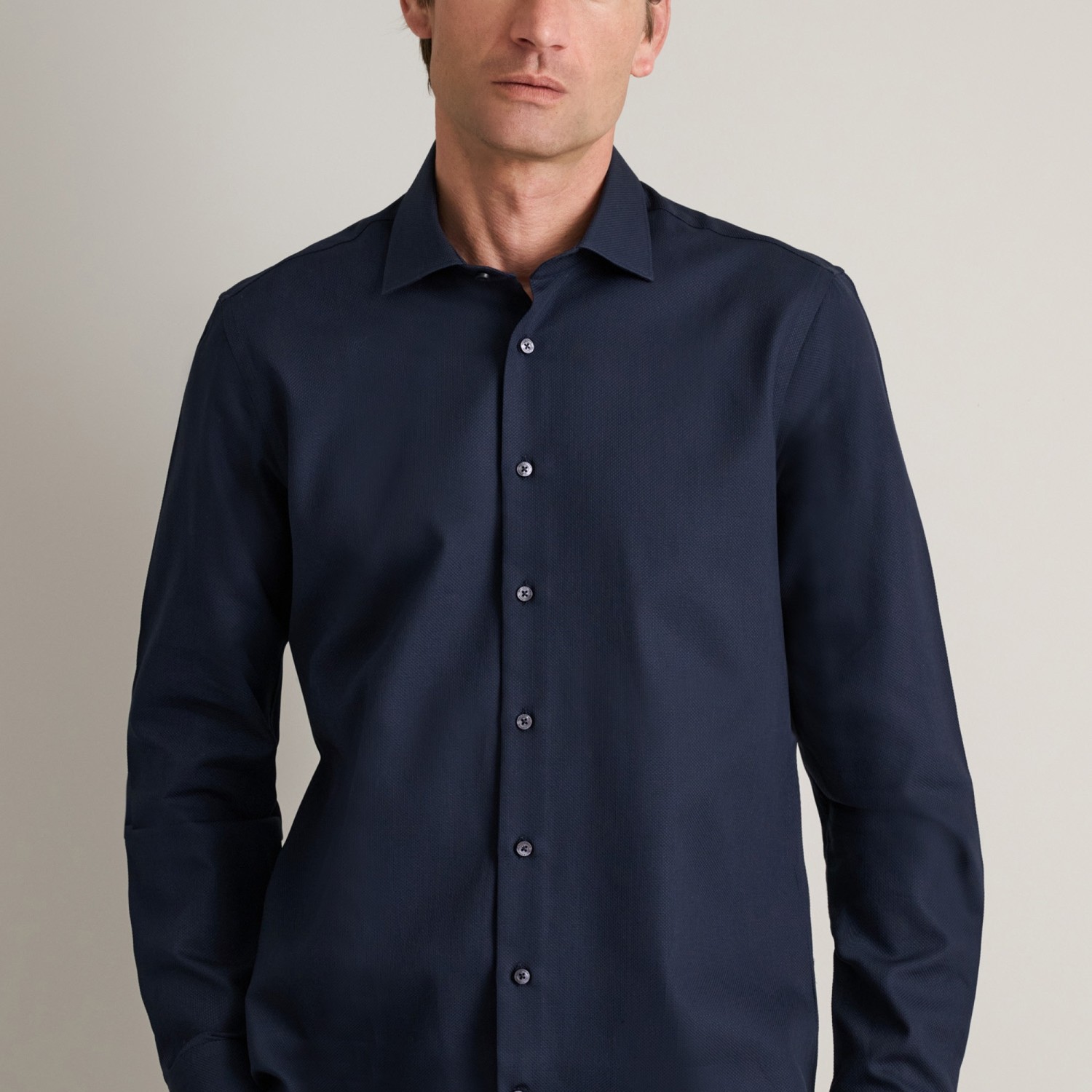 Unisex Πουκάμισο Comfort Fit με Μακρύ Μανίκι NAVY & GREEN Unisex Πουκάμισο Comfort Fit με Μακρύ Μανίκι NAVY & GREEN