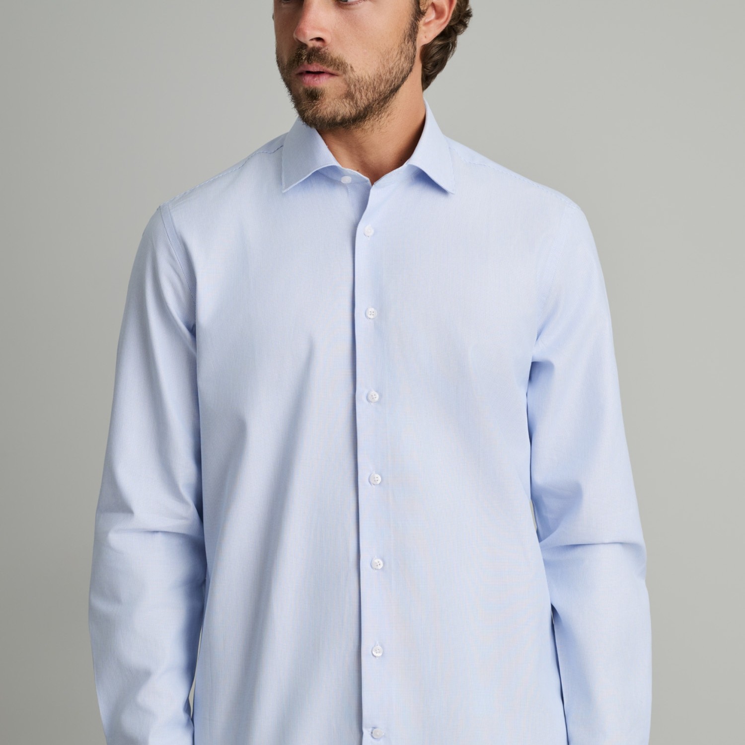 Unisex Πουκάμισο Comfort Fit Μακρυμάνικο NAVY & GREEN