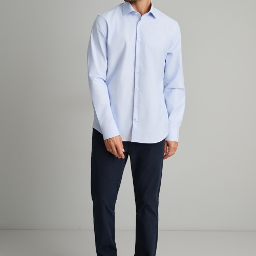 Unisex Πουκάμισο Comfort Fit Μακρυμάνικο NAVY & GREEN