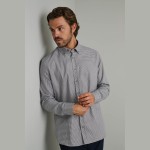 Unisex Πουκάμισο Comfort Fit με Καρό Σχέδιο NAVY & GREEN