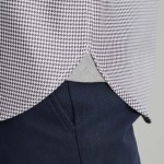 Unisex Πουκάμισο Comfort Fit με Καρό Σχέδιο NAVY & GREEN
