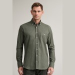Unisex Πουκάμισο Comfort Fit με Τσέπη NAVY & GREEN