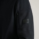 Unisex Μπλούζα Λουπέτο με Φερμουάρ Μακρυμάνικη NAVY & GREEN