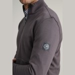 Unisex Μπλούζα Λούπετο με Φερμουάρ NAVY & GREEN