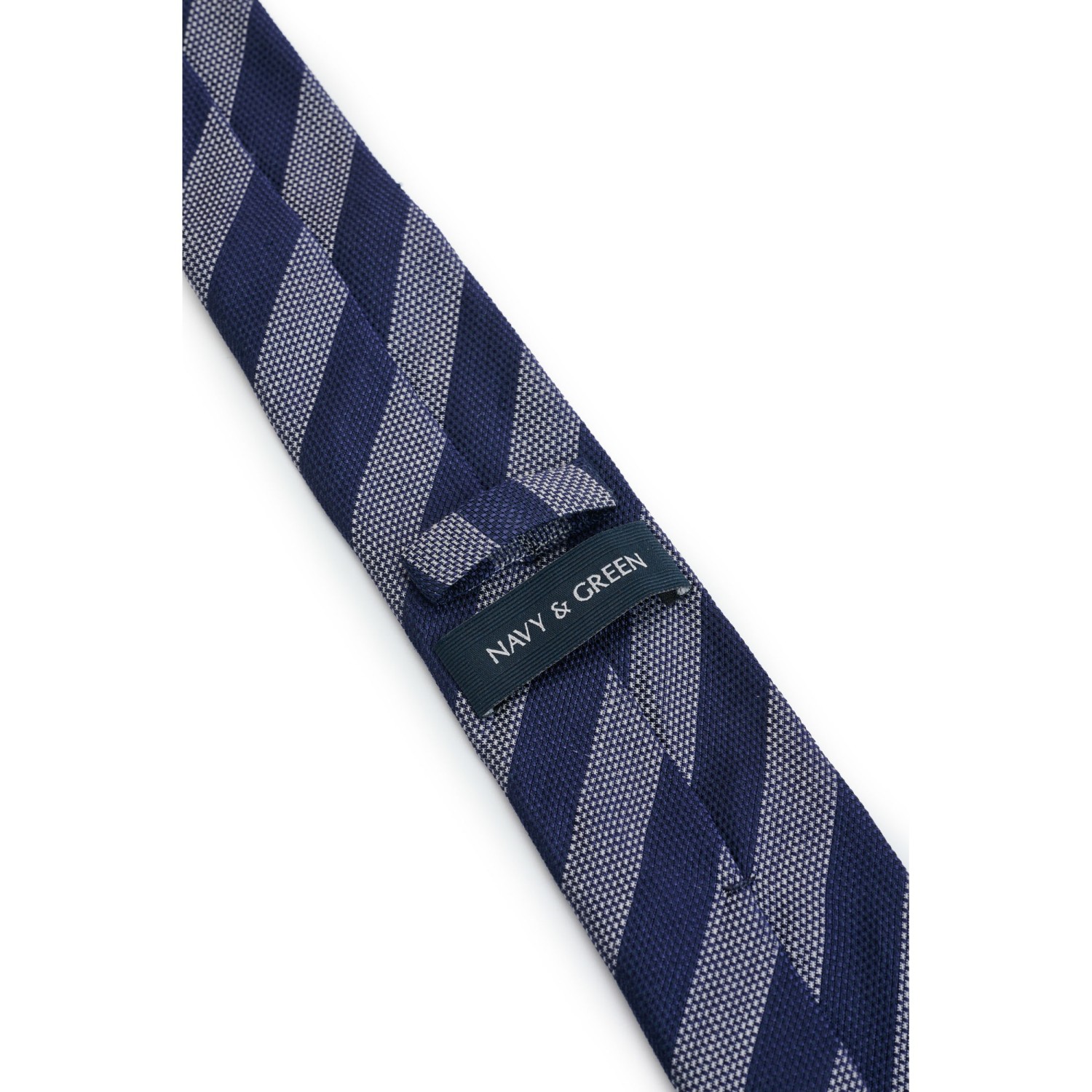 Γραβάτα με Ανάγλυφη Υφή NAVY & GREEN