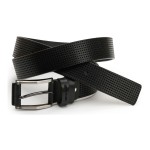 Unisex Δερμάτινη Ζώνη με Διάτρητο Σχέδιο NAVY & GREEN Unisex Δερμάτινη Ζώνη με Διάτρητο Σχέδιο NAVY & GREEN