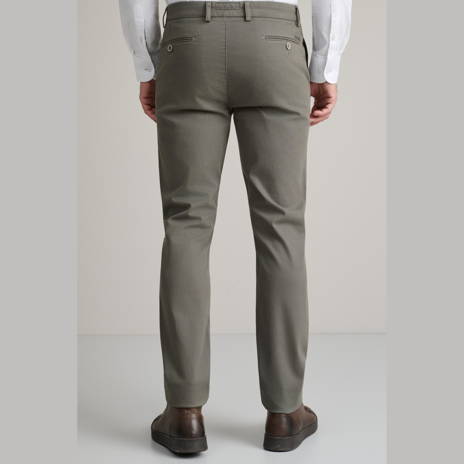 Unisex Παντελόνι Chino Modern Fit NAVY & GREEN Unisex Παντελόνι Chino Modern Fit NAVY & GREEN