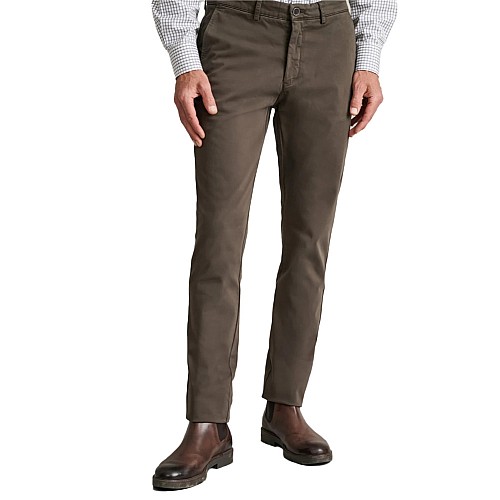 Unisex Παντελόνι Chino Slim Εφαρμογής NAVY & GREEN
