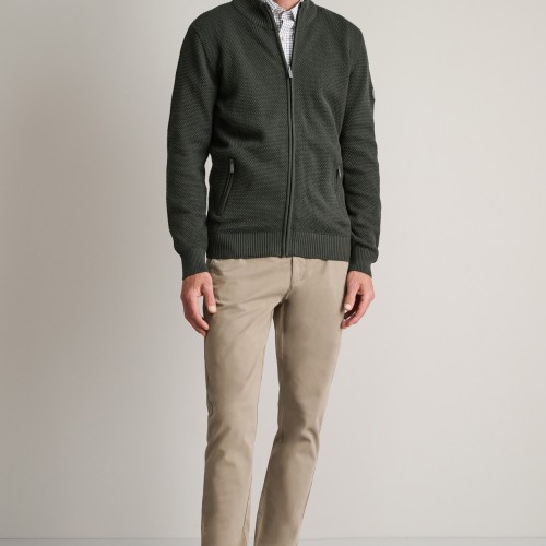 Unisex Παντελόνι Chino Slim Εφαρμογής NAVY & GREEN