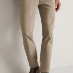 Unisex Παντελόνι Chino Slim Εφαρμογής NAVY & GREEN