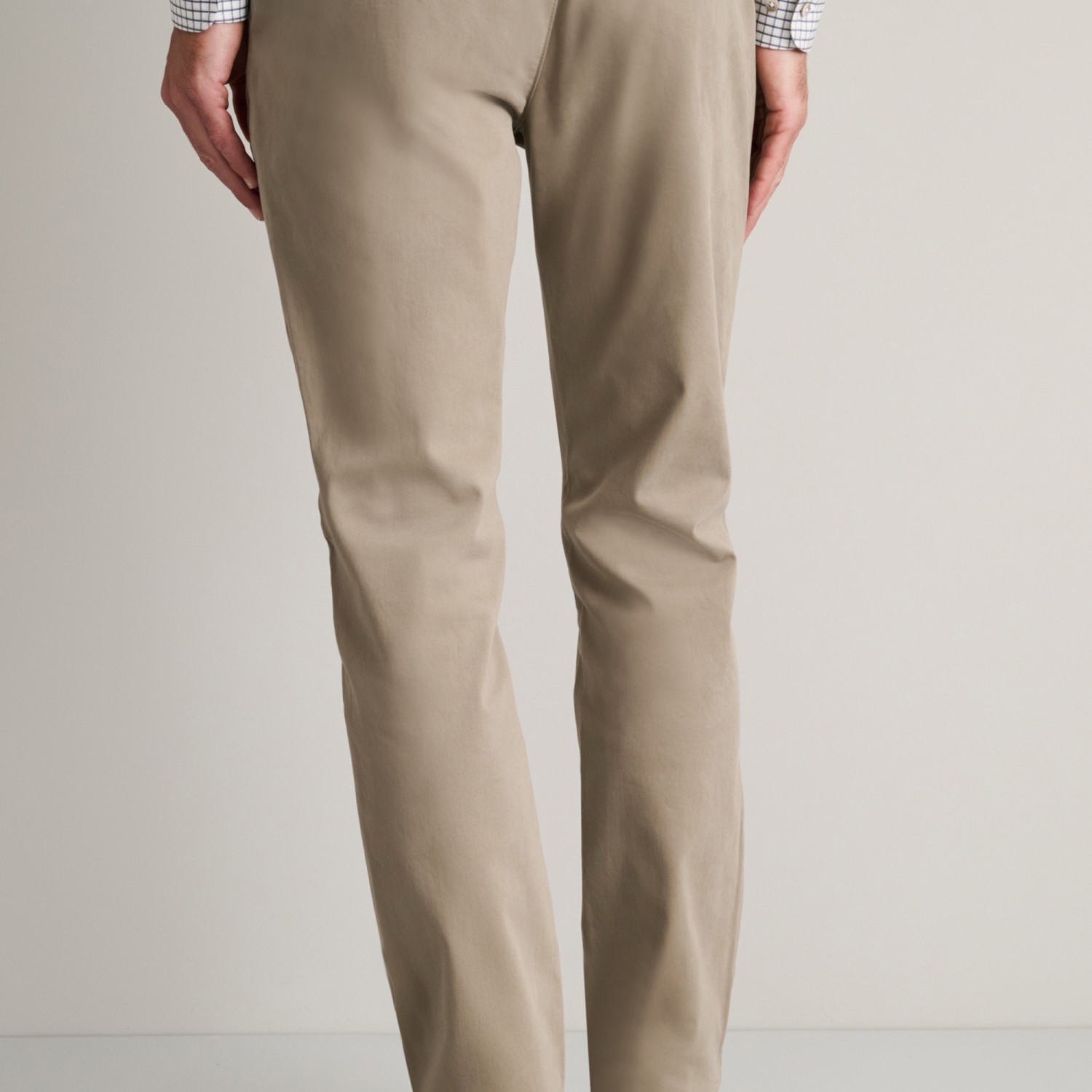 Unisex Παντελόνι Chino Slim Εφαρμογής NAVY & GREEN