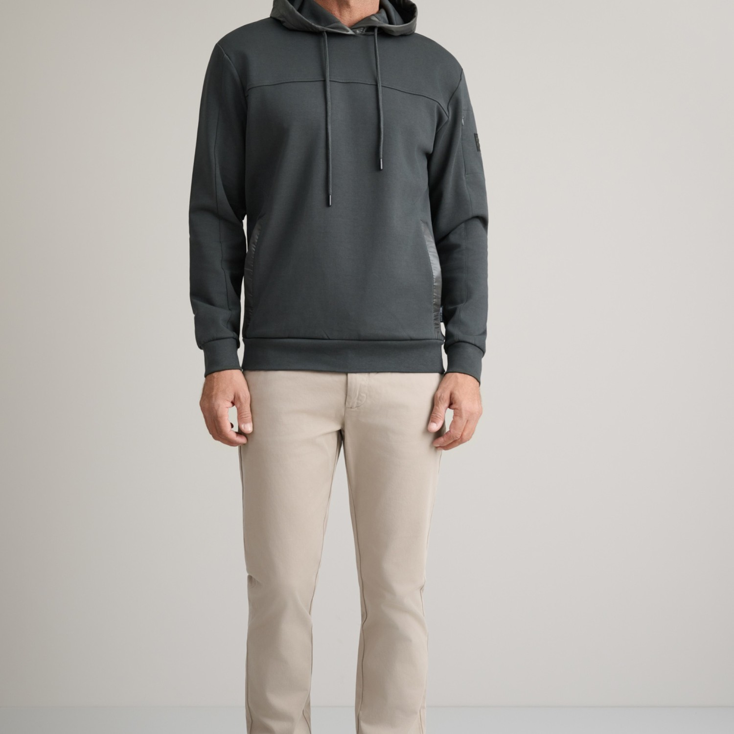 Unisex Παντελόνι Chino Slim Γραμμή NAVY & GREEN Unisex Παντελόνι Chino Slim Γραμμή NAVY & GREEN