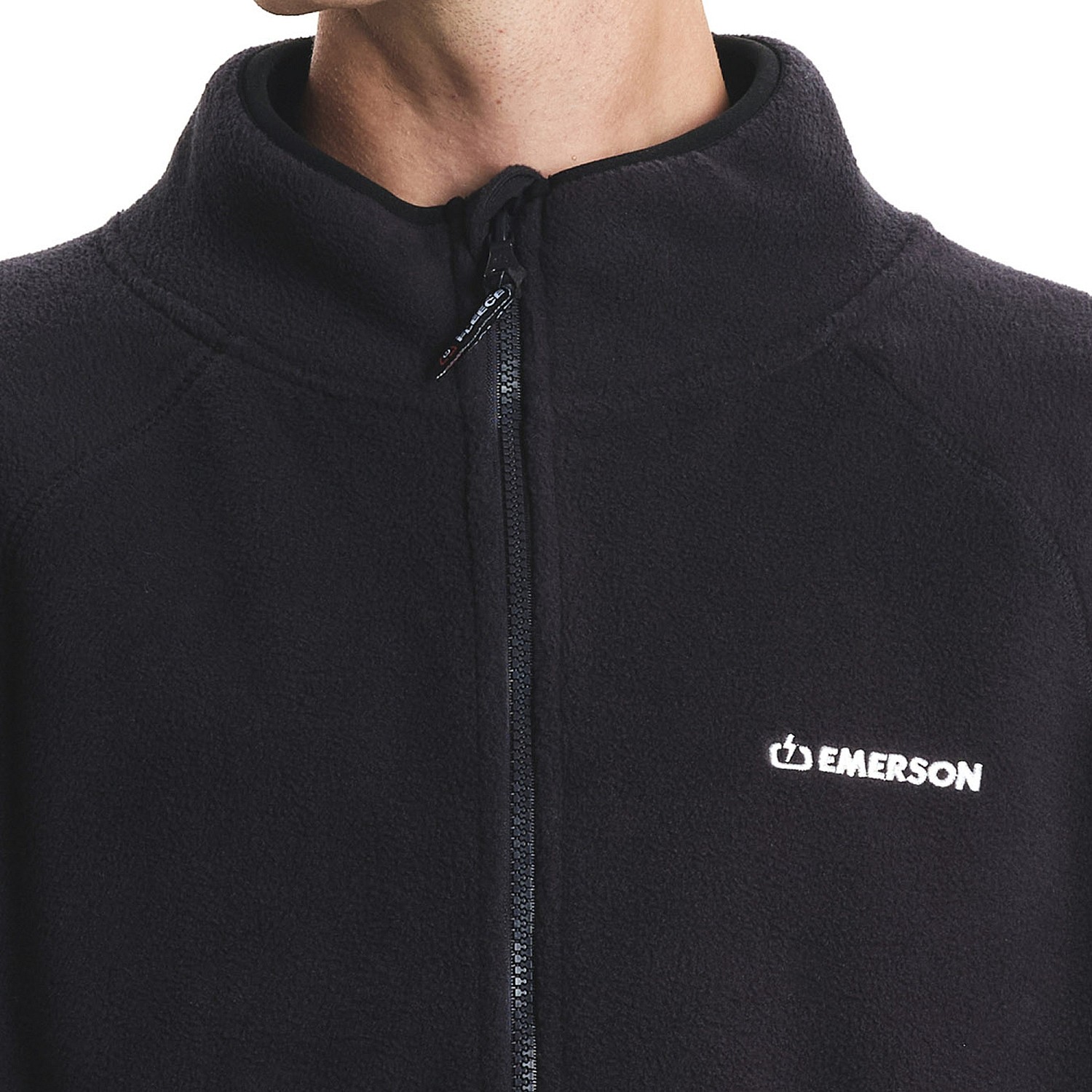 Ανδρική Fleece Ζακέτα με Κολάρο EMERSON