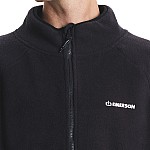 Ανδρική Fleece Ζακέτα με Κολάρο EMERSON