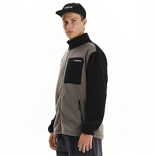 Ανδρική Fleece Ζακέτα με Τσέπες EMERSON