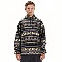 Ανδρική Fleece Μπλούζα με Φερμουάρ και Print EMERSON