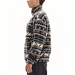Ανδρική Fleece Μπλούζα με Φερμουάρ και Print EMERSON