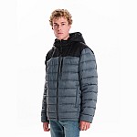 Ανδρικό Μπουφάν Puffer με Κουκούλα EMERSON