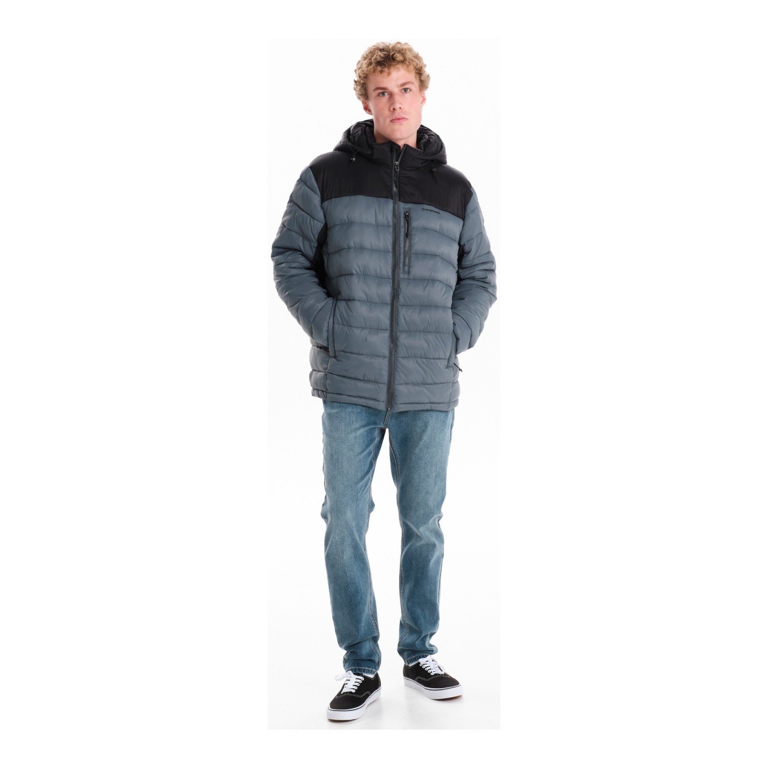 Ανδρικό Μπουφάν Puffer με Κουκούλα EMERSON