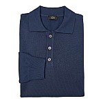 ΠΛΕΚΤΟ POLO 50% LANA 50% ACRILICA ΜΟΝΟΧΡΩΜΟ