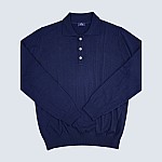 ΠΛΕΚΤΟ POLO 50% LANA 50% ACRILICA ΜΟΝΟΧΡΩΜΟ