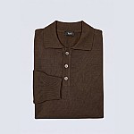 ΠΛΕΚΤΟ POLO 50% LANA 50% ACRILICA ΜΟΝΟΧΡΩΜΟ