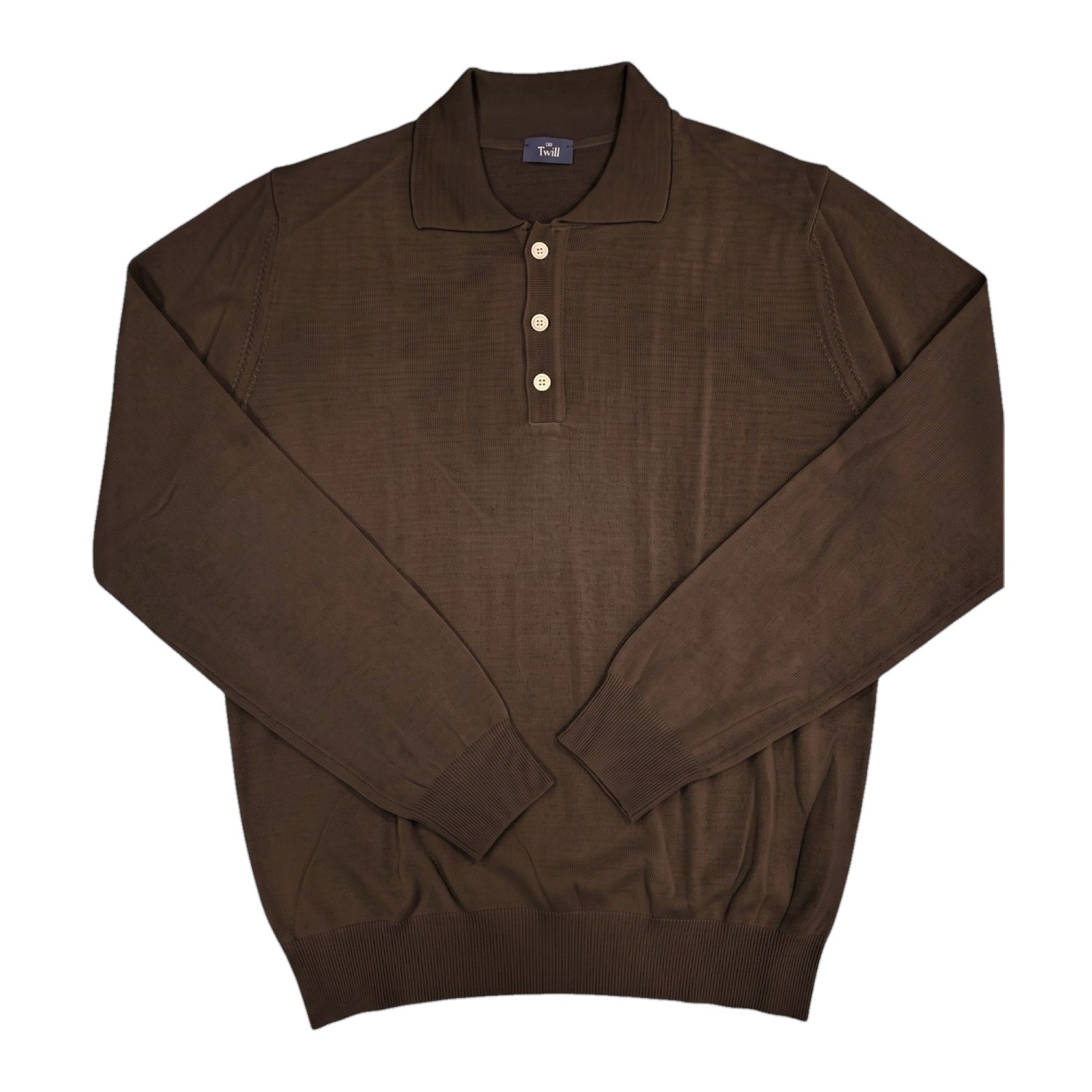 ΠΛΕΚΤΟ POLO 50% LANA 50% ACRILICA ΜΟΝΟΧΡΩΜΟ
