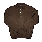 ΠΛΕΚΤΟ POLO 50% LANA 50% ACRILICA ΜΟΝΟΧΡΩΜΟ