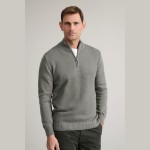 Unisex Πλεκτό Βαμβακερό Λούπετο με Φερμουάρ NAVY & GREEN Unisex Πλεκτό Βαμβακερό Λούπετο με Φερμουάρ NAVY & GREEN