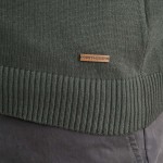 Unisex Πλεκτό Λουπέτο με Φερμουάρ NAVY & GREEN Unisex Πλεκτό Λουπέτο με Φερμουάρ NAVY & GREEN