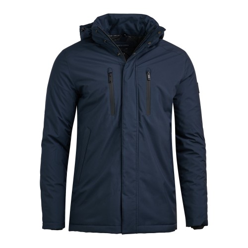 Unisex Τζάκετ με Αποσπώμενη Κουκούλα NAVY & GREEN Unisex Τζάκετ με Αποσπώμενη Κουκούλα NAVY & GREEN