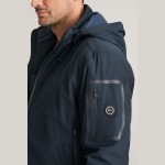 Unisex Τζάκετ με Αποσπώμενη Κουκούλα NAVY & GREEN Unisex Τζάκετ με Αποσπώμενη Κουκούλα NAVY & GREEN