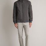 Unisex Τζάκετ με Αποσπώμενη Κουκούλα NAVY & GREEN