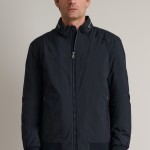Unisex Τζάκετ με Αποσπώμενη Κουκούλα NAVY & GREEN