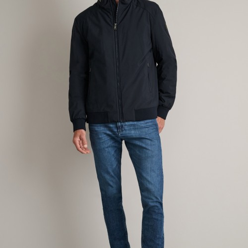 Unisex Τζάκετ με Αποσπώμενη Κουκούλα NAVY & GREEN Unisex Τζάκετ με Αποσπώμενη Κουκούλα NAVY & GREEN