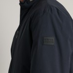 Unisex Τζάκετ με Αποσπώμενη Κουκούλα NAVY & GREEN