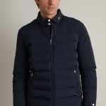 Unisex Καπιτονέ Τζάκετ με Αποσπώμενη Κουκούλα NAVY & GREEN Unisex Καπιτονέ Τζάκετ με Αποσπώμενη Κουκούλα NAVY & GREEN