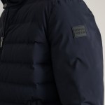 Unisex Καπιτονέ Τζάκετ με Αποσπώμενη Κουκούλα NAVY & GREEN Unisex Καπιτονέ Τζάκετ με Αποσπώμενη Κουκούλα NAVY & GREEN